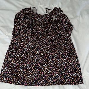 Fall flowers dress